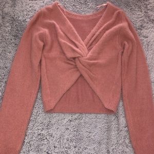 Crop top sweater